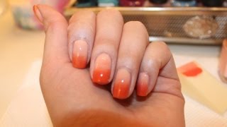 Easy Ombre Nail Art Tutorial [upl. by Iramo365]