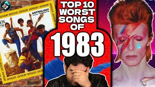 Top 10 Worst Hit Songs of 1983  Part 1 By Diamond Axe Studios [upl. by Itsud]