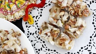 How to make Janmashtami Panchmewa Pag Eggless Dry fruits fudge [upl. by Aneeuqahs]