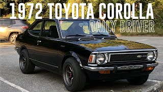 1972 Toyota Corolla Creating a Daily Driver [upl. by Eisenberg]