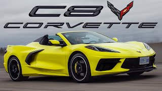 2021 C8 Corvette Convertible Review  AMERICAN SUPERCAR [upl. by Russell736]