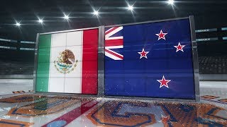 2019 IIHF Worlds Ice Blacks v Mexico  Extended Highlights [upl. by Nolos]