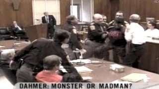 Video rewind Victims kin erupts at Dahmer trial [upl. by Ylagam124]