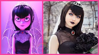 Hotel Transylvania IN REAL LIFE Characters  Hotel Transylvania 3 2 1 Sky Wow [upl. by Amersham604]