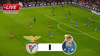 🔴Benfica vs Porto  Liga Portugal 2024  Live Score amp Live Stream eFootball Pes21 [upl. by Wadleigh664]