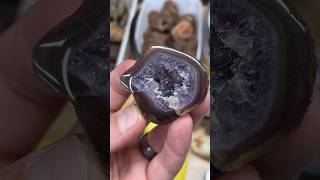 Botswana agate amethyst geodes 💜 [upl. by Irac865]