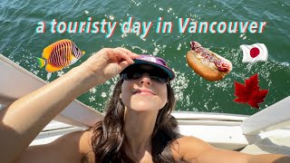 A Touristy Day in Vancouver  August Vlog [upl. by Trevlac]