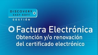 Factura Electrónica Renovación Certificado Electrónico AFIP [upl. by Eniamrehs]