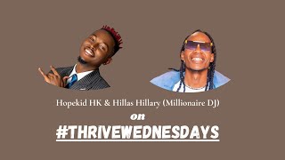 Hopekid reveals the dark side of the music industry alongside DJ Hillas Hillary  ThriveWednesdays [upl. by Yreffeg437]