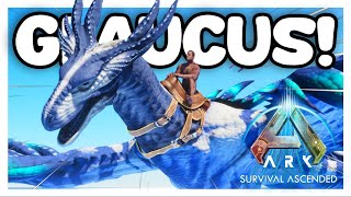 Draconis Glaucus Taming  ARK Survival Ascended MODDED [upl. by Tiras16]