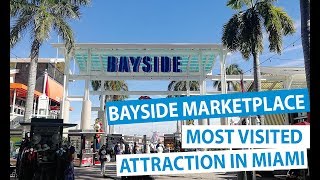 Bayside Marketplace Miami  Florida USA [upl. by Archle]