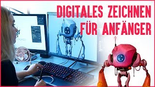 5 Tipps Digitales Zeichnen für Anfänger  Speedpainting Concept Art  DEUTSCH [upl. by Astor]