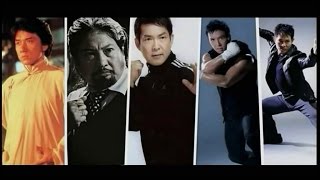 Jackie Chan Biao Yuen Sammo Hung Donnie Yen and Jet LiFighting scenes [upl. by Tenaj]