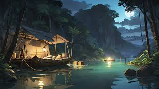 LoFi Cozy River Nights Relaxing LoFi Beats by the Water [upl. by Ardnoik174]