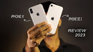 iPhone X VS iPhone SE 2020 in 2023  konsa Lena Chahiye [upl. by Eihcir]