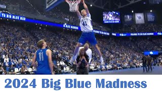 Kentucky Basketball Dunk Contest 2024 Big Blue Madness [upl. by Haliak]