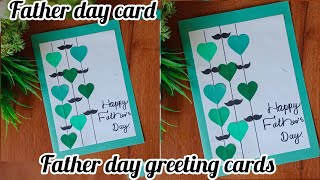 father day card making easy  how to make father day card [upl. by Talia]