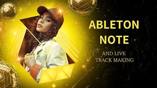 ABLETON NOTE AND LIVE HIPHOP TRACK MAKE [upl. by Ativad843]