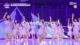 Kim Dayeons Vocals in OOO [upl. by Eicrad]