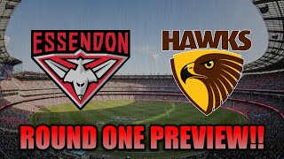 Round One Preview Vs Hawthorn [upl. by Pietro]