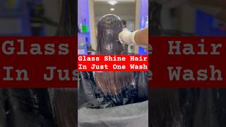 GET Glass Shine Hair At Home FAST shorts [upl. by Queen]