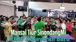 🎄Koor Natal HKBP Kebayoran Baru  Mansai Tiur SinondangMi [upl. by Dreda]