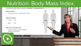 Nutrition Body Mass Index BMI – Genetics  Lecturio [upl. by Etat17]