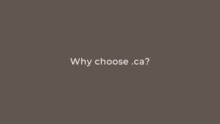 Why choose a CA domain for your website [upl. by Musette]