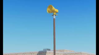 Federal Signal 500AT Tornado Siren Partial Fail Alert amp Failed Attack Test [upl. by Waxler16]