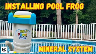 Enjoy Crystal Clear Water Easy Frog System Setup [upl. by Adnolohs]