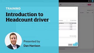 Introduction to Headcount driver [upl. by Norrahc]