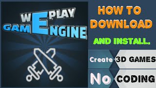 How to download and install WePlay Game Engine  step by step [upl. by Adnawyt]