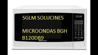 MICROONDAS BGH B120DB9 [upl. by Cirdet]