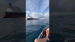 Skiff is epic 23 miles offshore out of Huntington harbor fished oil rigs and trolled boats [upl. by Ahseek]