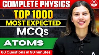 Atoms  Class 12 Physics  Most Important Questions for NEET 2024Tamanna Chaudhary [upl. by Iruam]