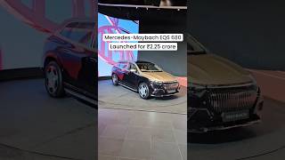 MercedesMaybach EQS 680 launched at ₹225 crore exshowroom What do you think [upl. by Nahij]