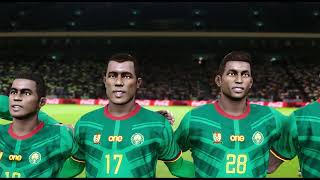 Cameroon vs Zimbabwe • Africa Cup of Nations 2024  eFootball Gameplay PES 2021 [upl. by Eanej]