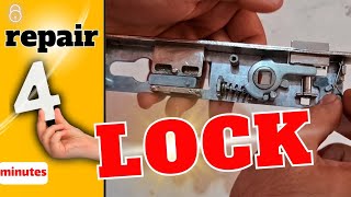 repair and mortise lock just in 4 minutes assembling the lock parts [upl. by Ignazio408]