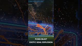 Puma Blast Rocket League Goal Explosion [upl. by Sahpec]