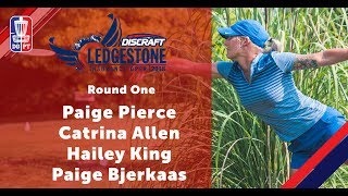 Round One Ledgestone Insurance Open FPO  Pierce Allen Bjerkaas amp King [upl. by Oiretule]