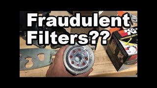 Fake KampN Oil Filters on Amazon BUYER BEWARE [upl. by Dace556]