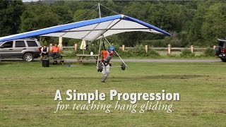 Simple Progression for Teaching Hang Gliding [upl. by Cath659]