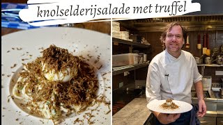 Koken met Rik de Jonge Knolselderijsalade met truffel [upl. by Eillor]