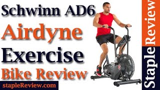 ✅ Exercise Bike Schwinn AD6 Airdyne Exercise Bike Review amp Feature [upl. by Mary]