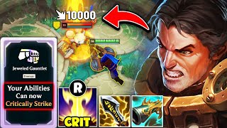 When Garen gets quotJeweled Gauntletquot in Arena his ult crits you for 10000 True Damage [upl. by Knox]