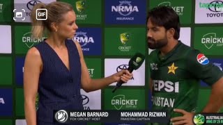 Mohammad Rizwan Loosing Captain Interview  Post Match Presentation  PAK vs AUS Ist T20 2024 [upl. by Jung656]