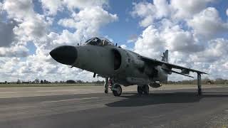 Sea Harrier ZH798 Taxi Test [upl. by Notsej992]