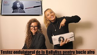 Unboxing amp Review ONDULATOR BUCLE AFRO C449E BaByliss [upl. by Eigriv]