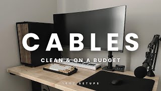 Clean Cable Management  Keep it Simple [upl. by Remas982]