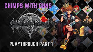 KINGDOM HEARTS 15 Part 1  The Beginning [upl. by Viscardi370]